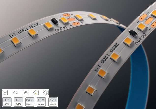 2VV-8MM-10M कुनै प्रेस ड्रप बत्ती पट्टी